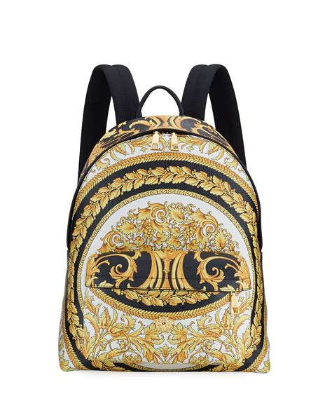 versace gift for her|Versace backpack gift with purchase.